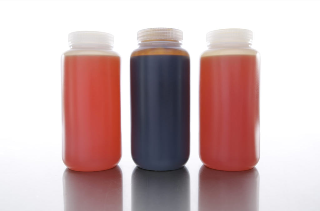 Images of bottles of CBD oil