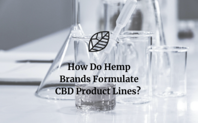 How Do Hemp Brands Formulate CBD Product Lines?